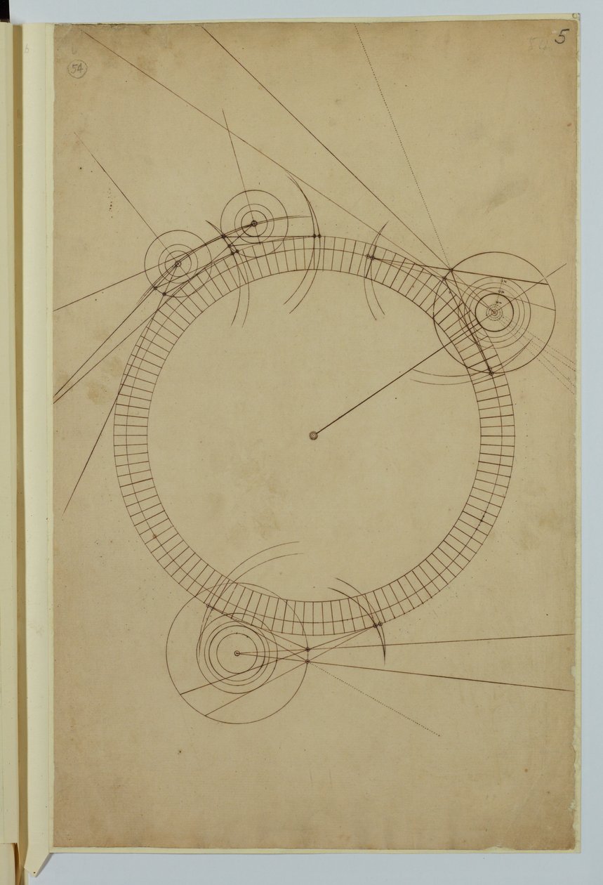 Dibujos para el MSS de John Harrison