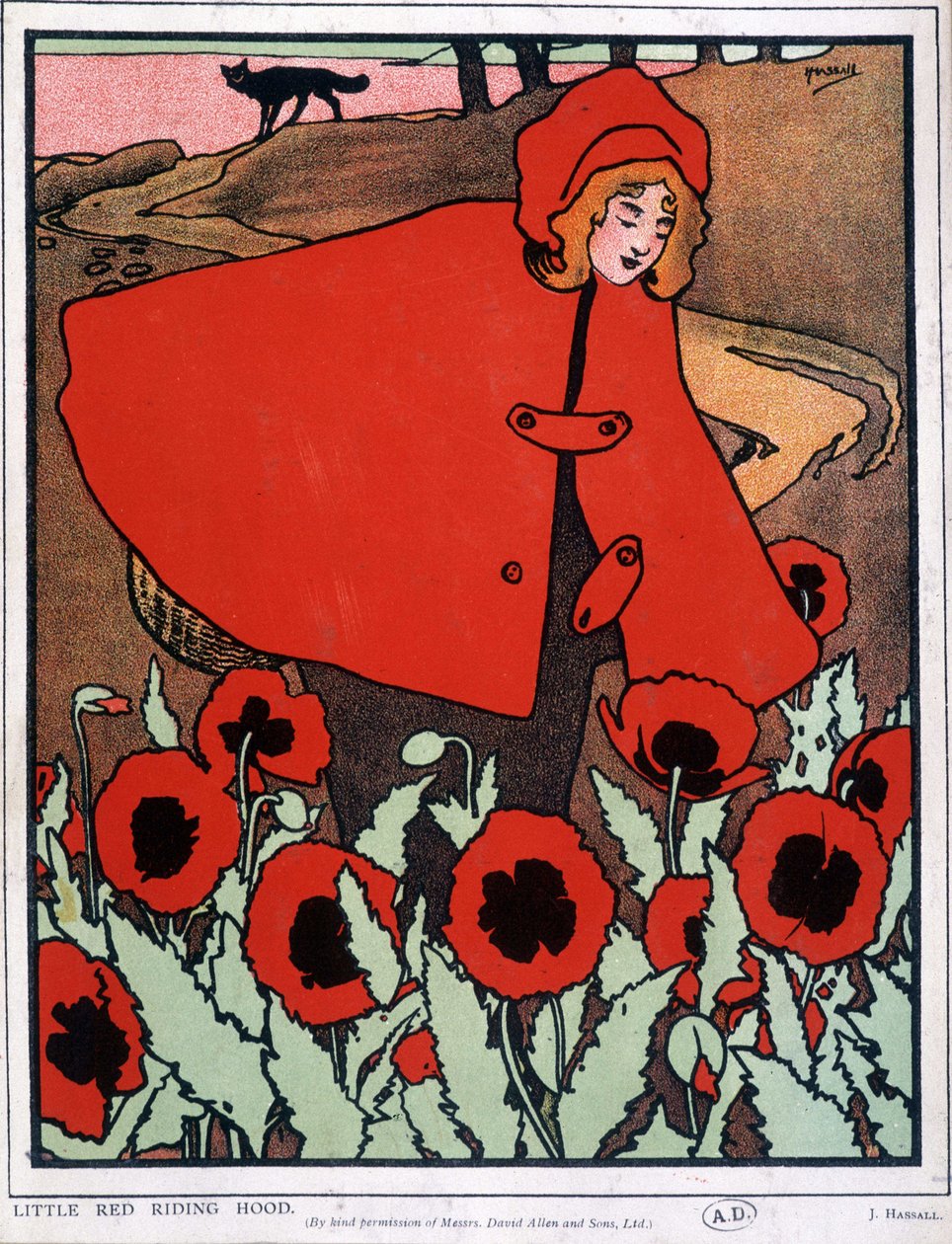 Caperucita Roja - Cartel, por John Hassall v.1930 de John Hassall
