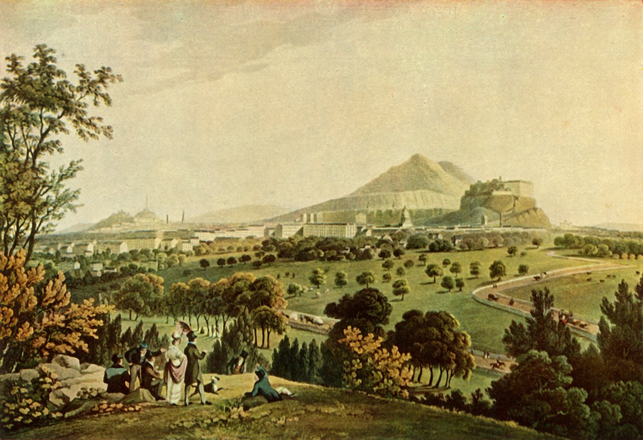 La ciudad de Edimburgo de John Heaviside Clark