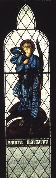 Santa Margarita, de la Iglesia de San Pedro, Bramley, Yorkshire de John Henry Dearle