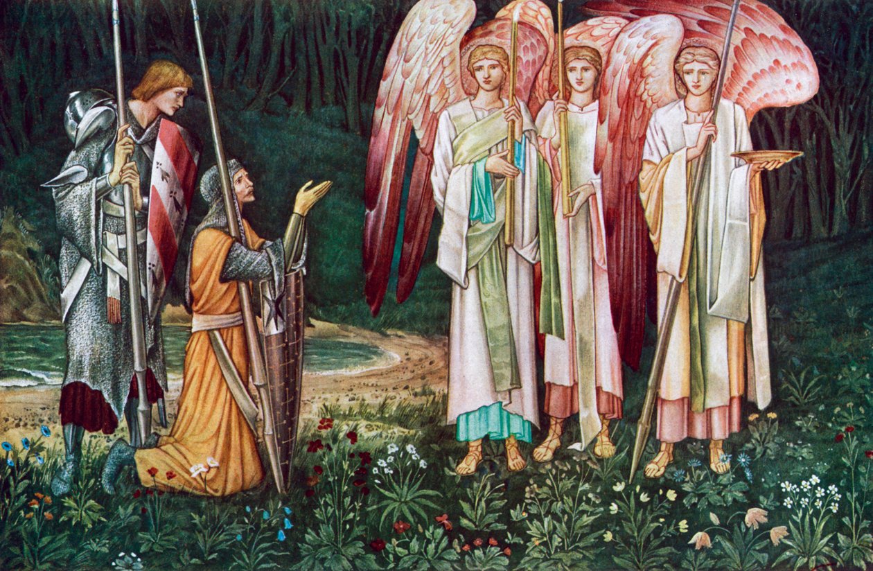 La visión del Santo Grial, 1891 1934 de John Henry Dearle