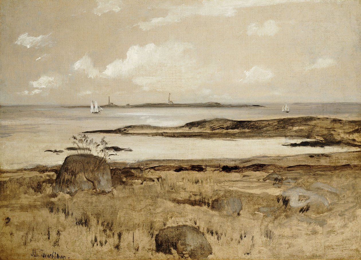 Costa de Gloucester de John Henry Twachtman
