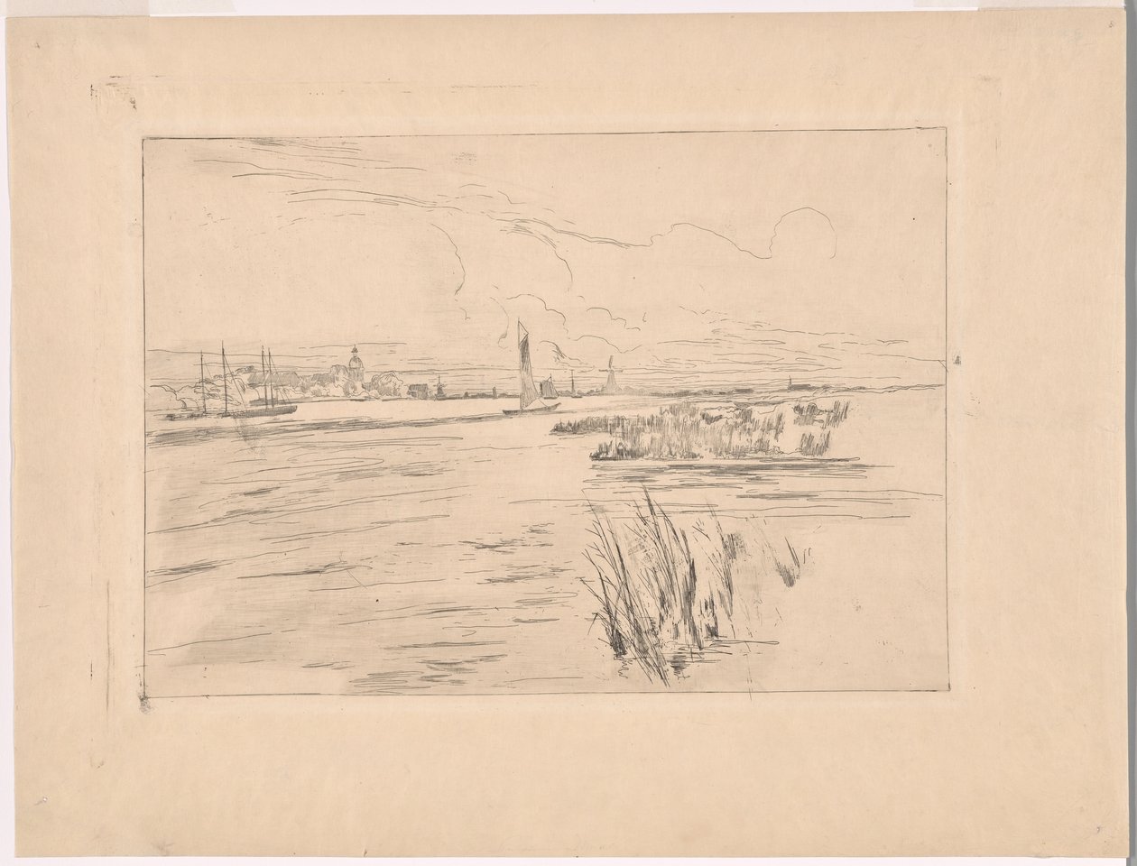 Holland Dykes de John Henry Twachtman