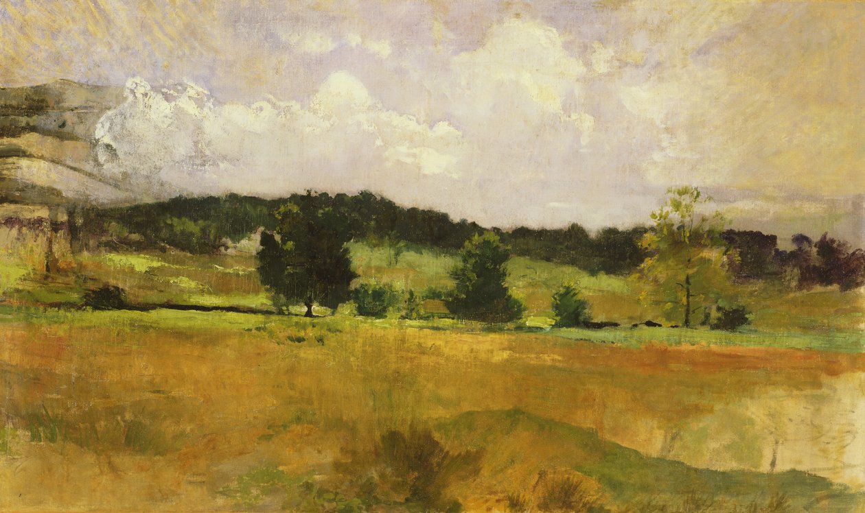 Estudio de paisaje, c.1900 de John Henry Twachtman