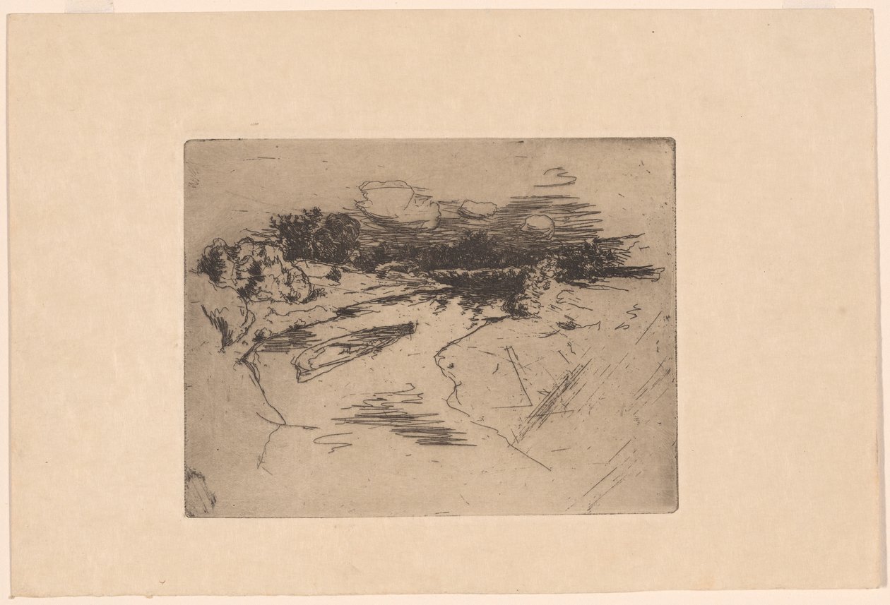 Mill Creek, Cincinnati de John Henry Twachtman