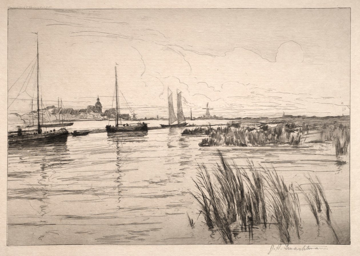 El Dique de Holanda de John Henry Twachtman