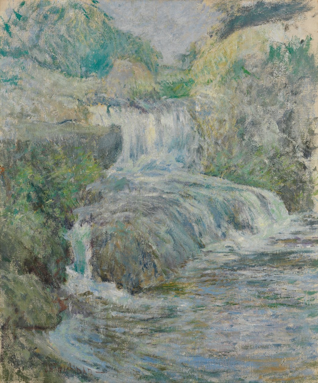 Cascada, ca. 1889-91 de John Henry Twachtman