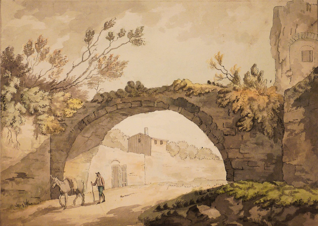 Un arco en Italia, c.1798 de John Herman Merivale