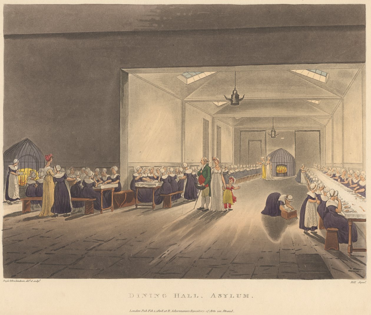 Comedor, Asilo de John Hill