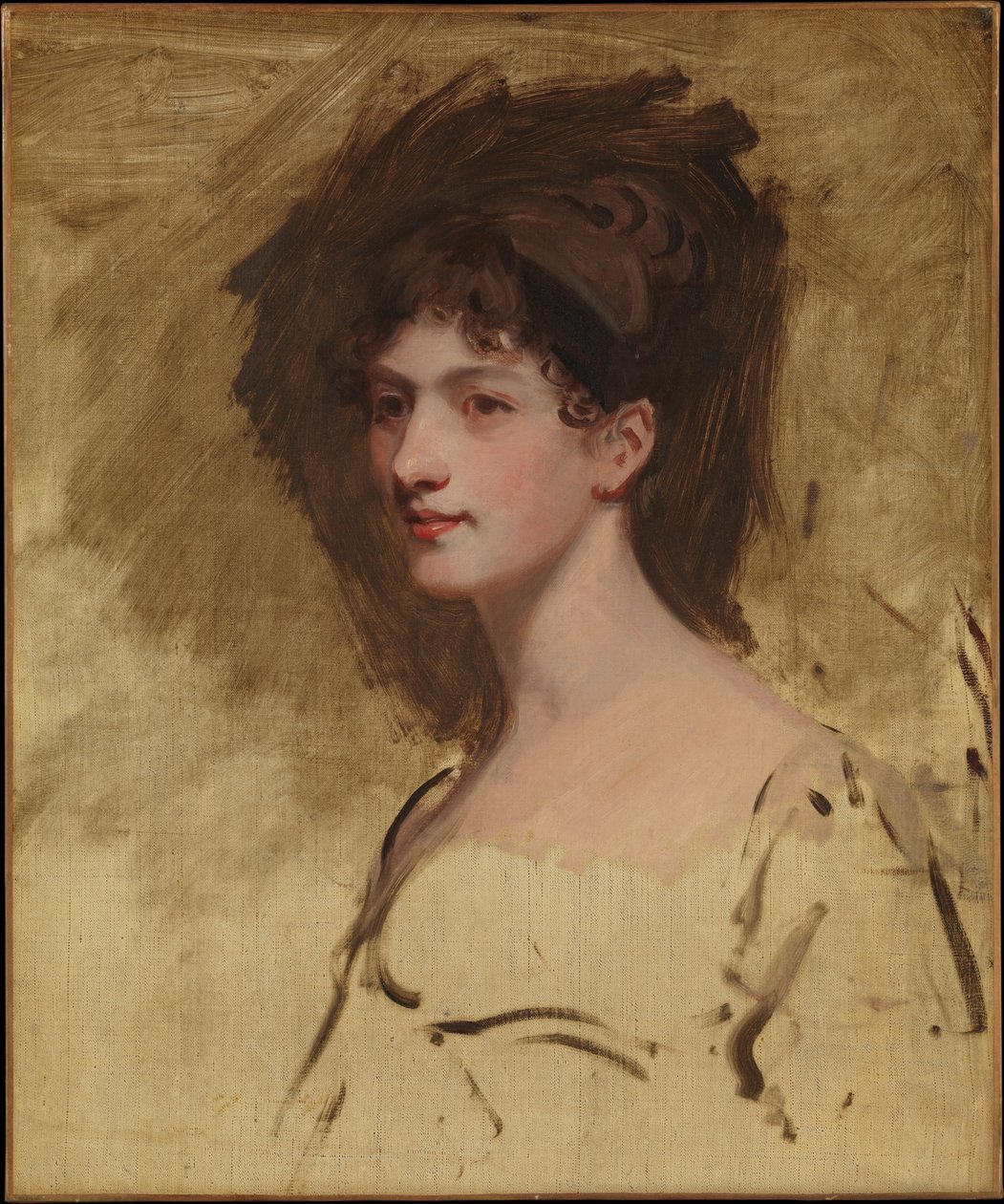 Lady Hester King (fallecida en 1873) de John Hoppner