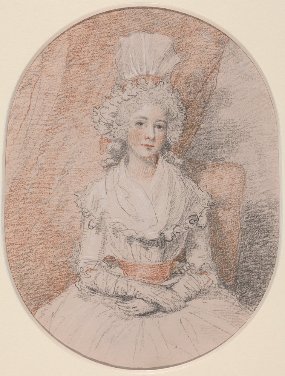 La señorita Frances Beresford de John Hoppner