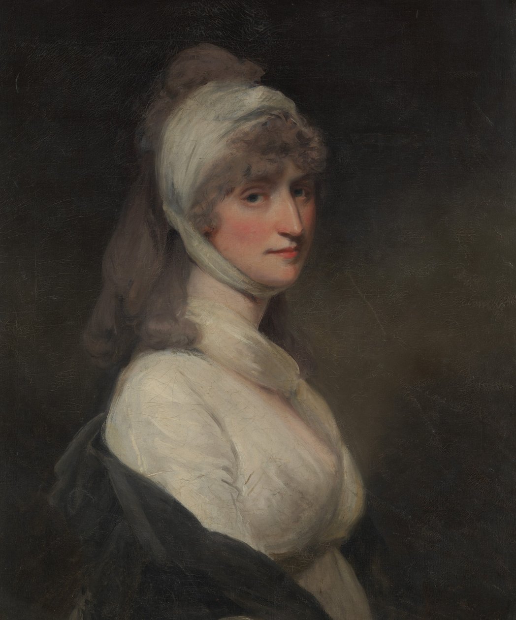 Sra. Thomas Pechell Charlotte Clavering, fallecida en 1841, 1799 de John Hoppner