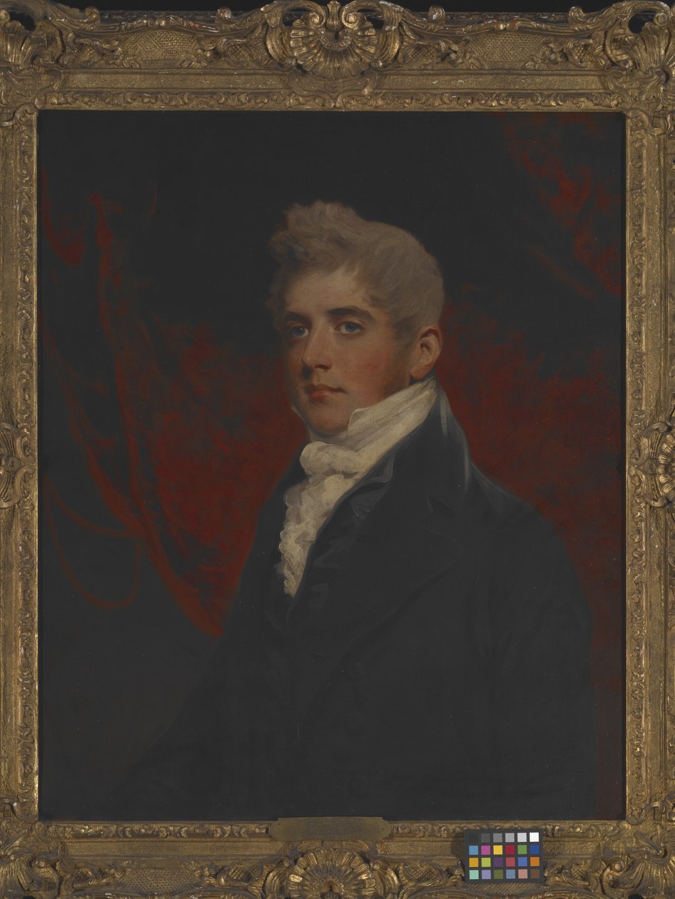 Retrato de William Inigo Jones (óleo sobre lienzo) de John Hoppner