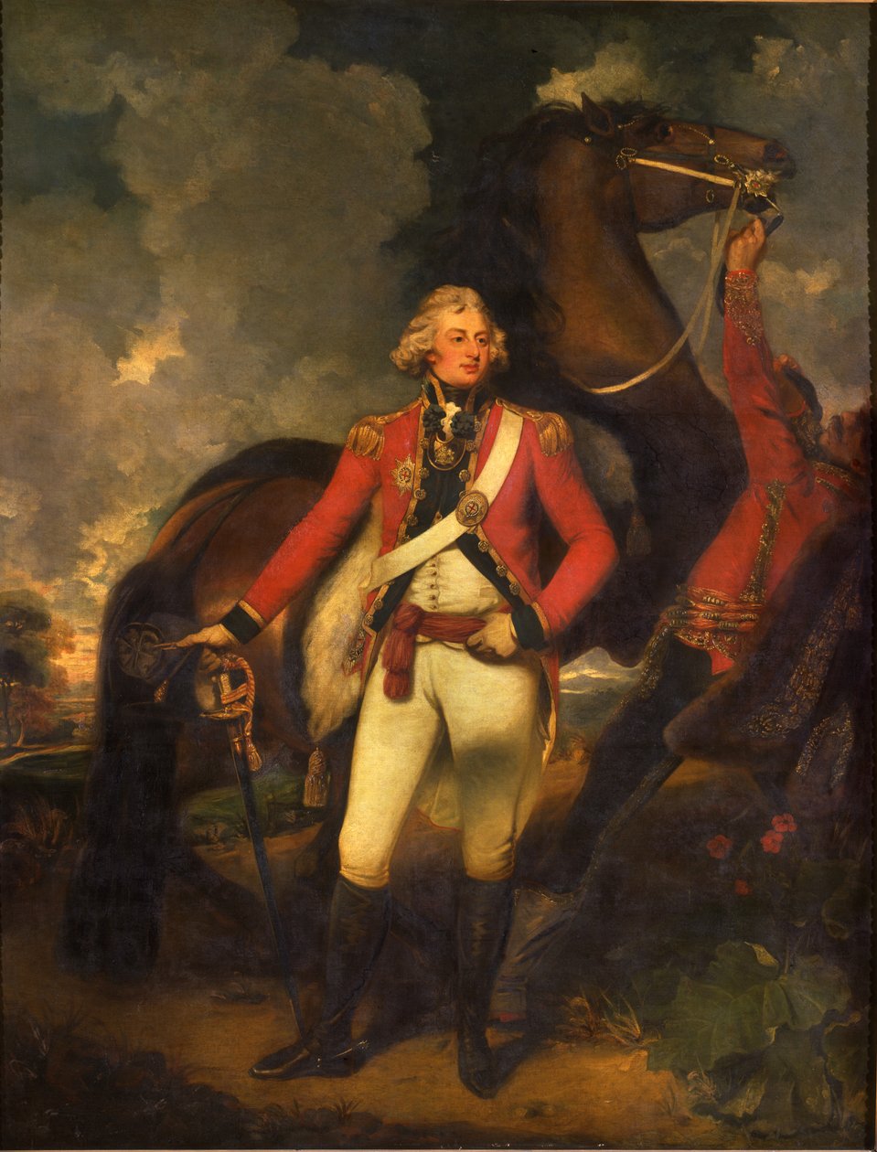 Retrato de SAR Federico Augusto, Duque de York de John Hoppner