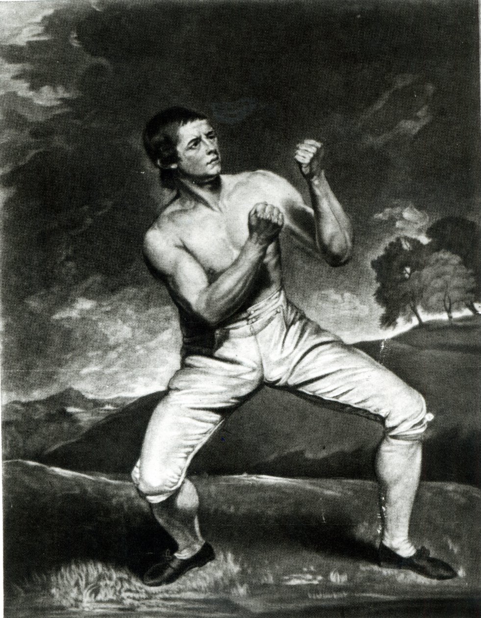 Retrato de Richard Humphreys, grabado por J. Young de John Hoppner