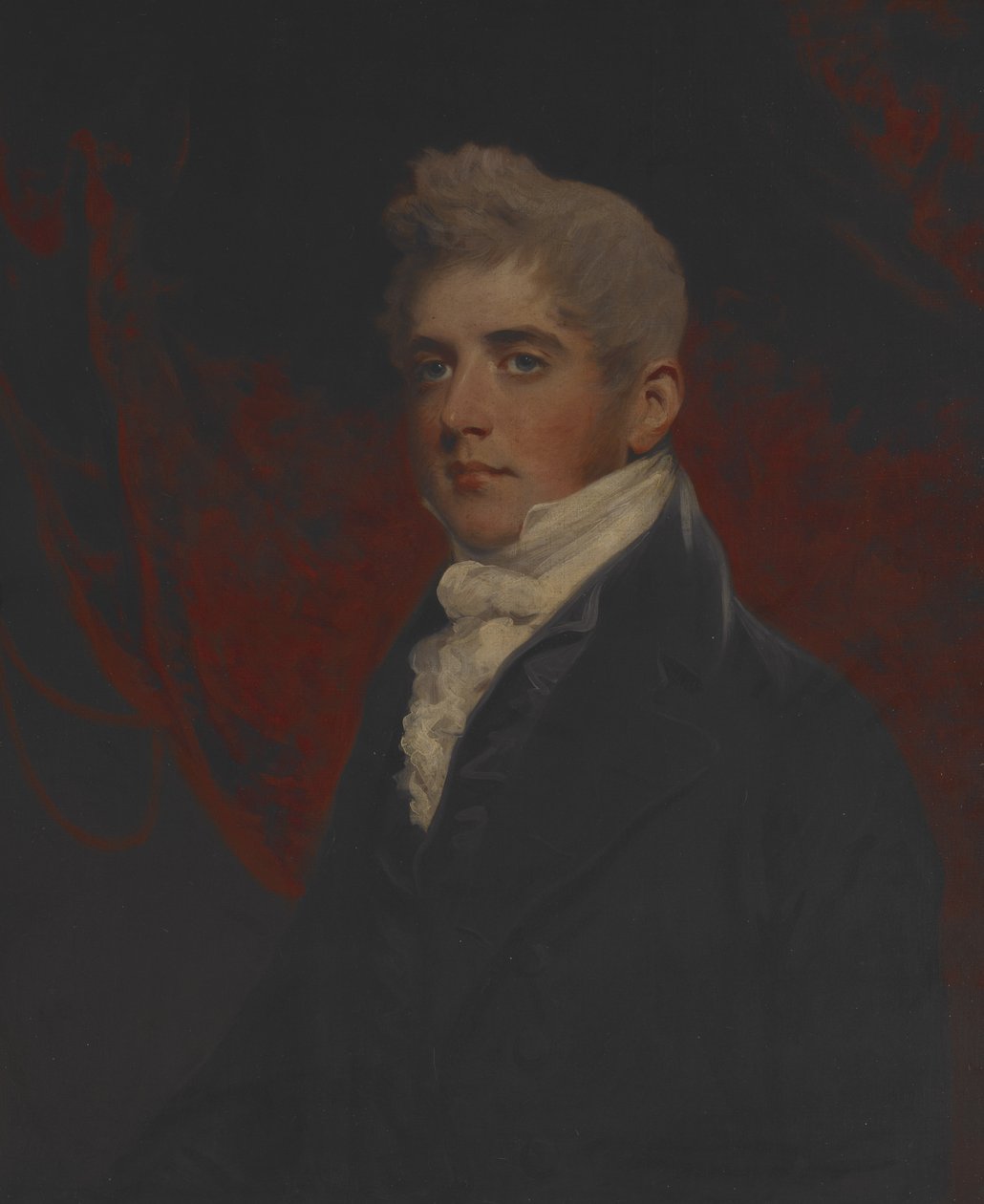Retrato de William Inigo Jones, c.1800 (óleo sobre lienzo) de John Hoppner