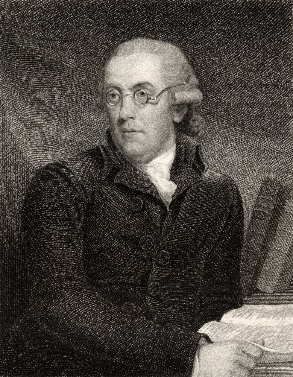Robert Nares, grabado por Samuel Freeman (1773-1857), de 