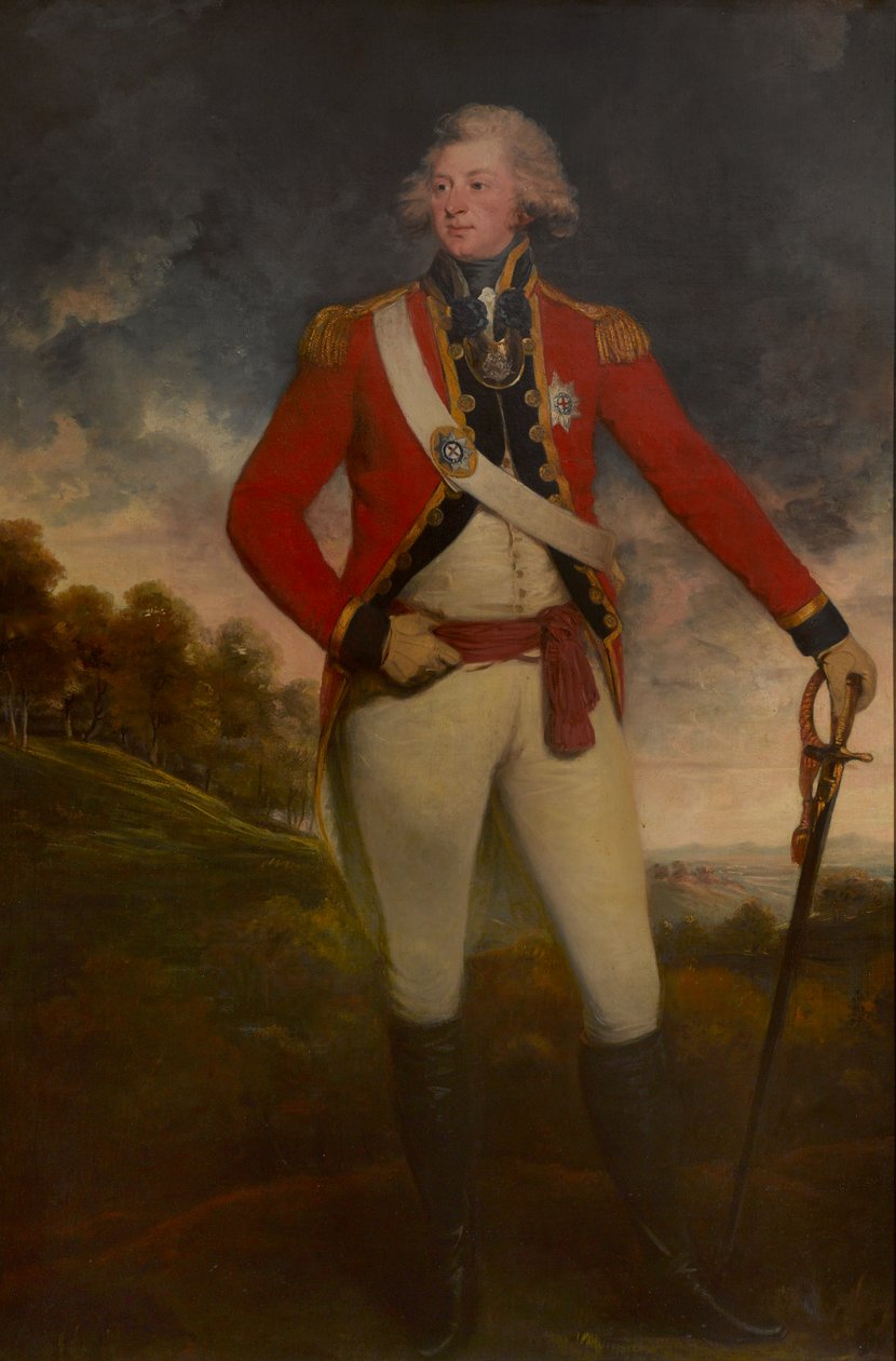 El duque de York y Albany (óleo sobre lienzo) de John Hoppner