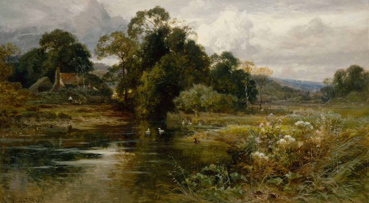Cerca de Dorking, Surrey de John Horace Hooper