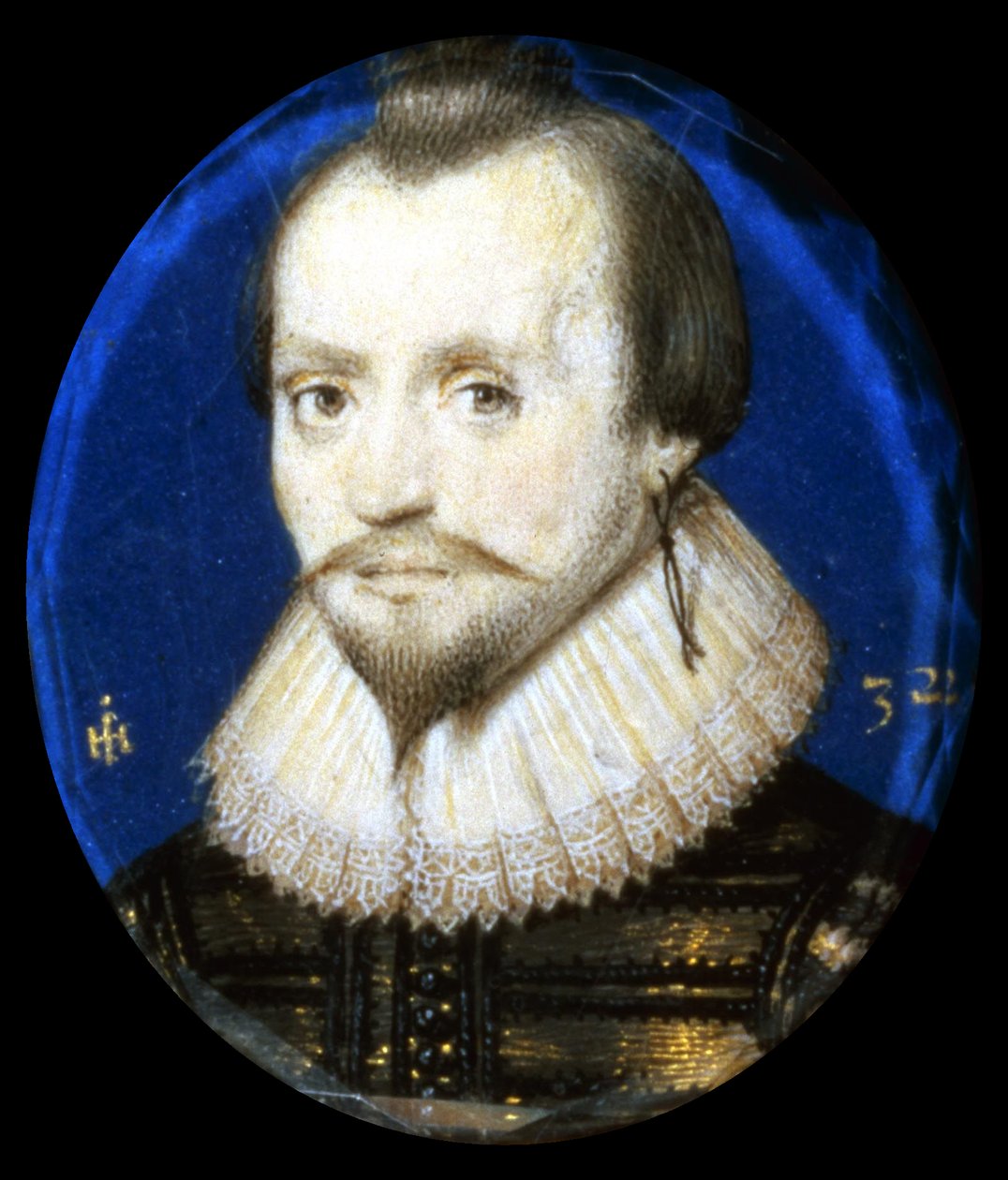 Retrato de un caballero de John Hoskins