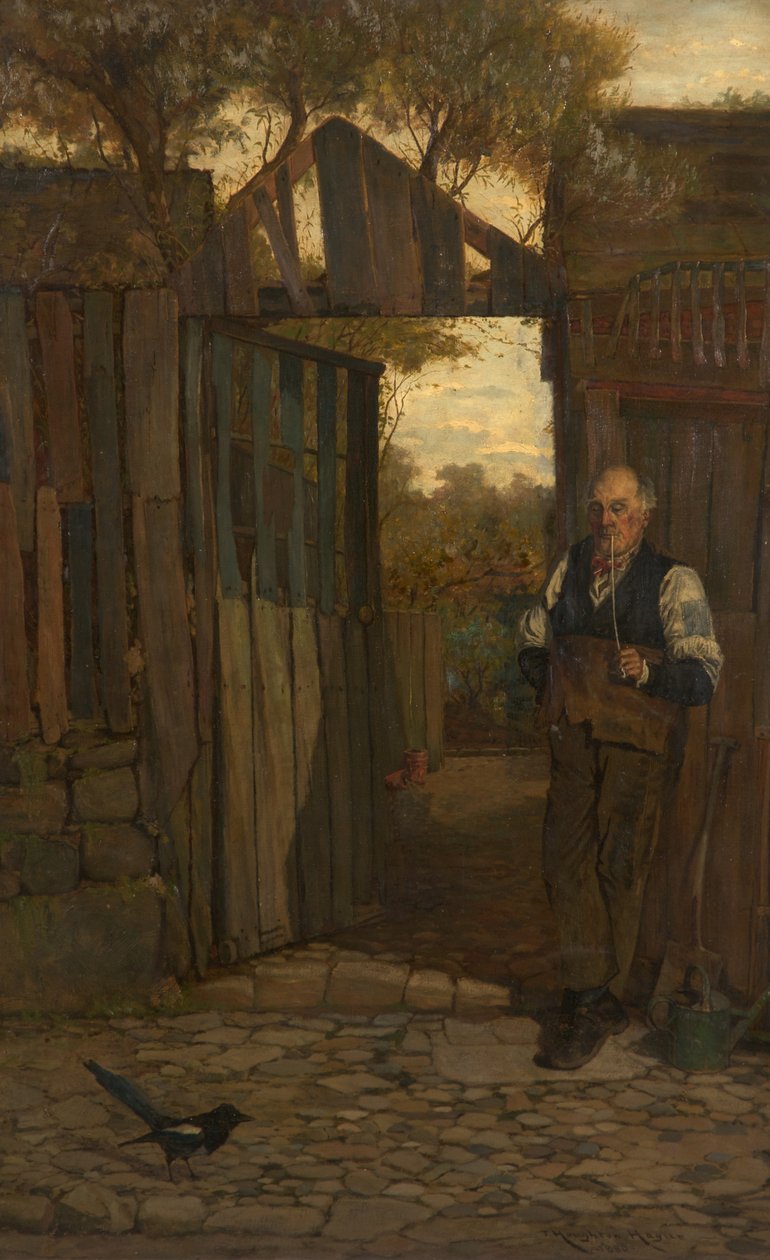 Tejedor y Urraca de John Houghton Hague