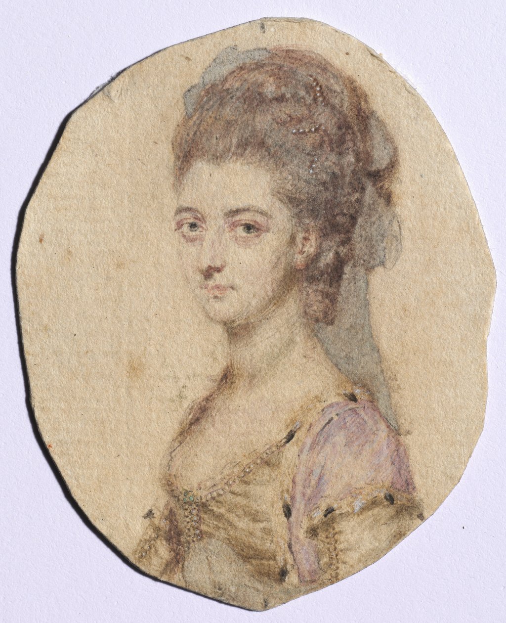 Retrato de Charlotte Bertie, de soltera Warren, 4ª Condesa de Abingdon de John I. smart