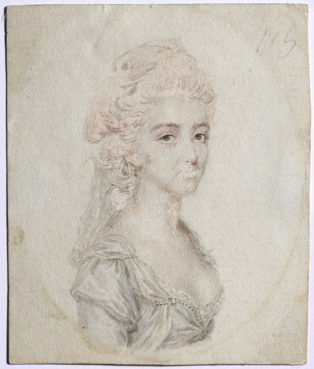 Retrato de una mujer, c. 1776 de John I. smart
