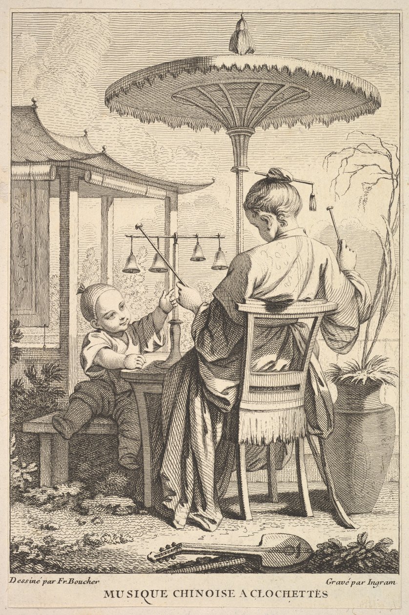 Música de campanas chinas, 1741-63 de John Ingram