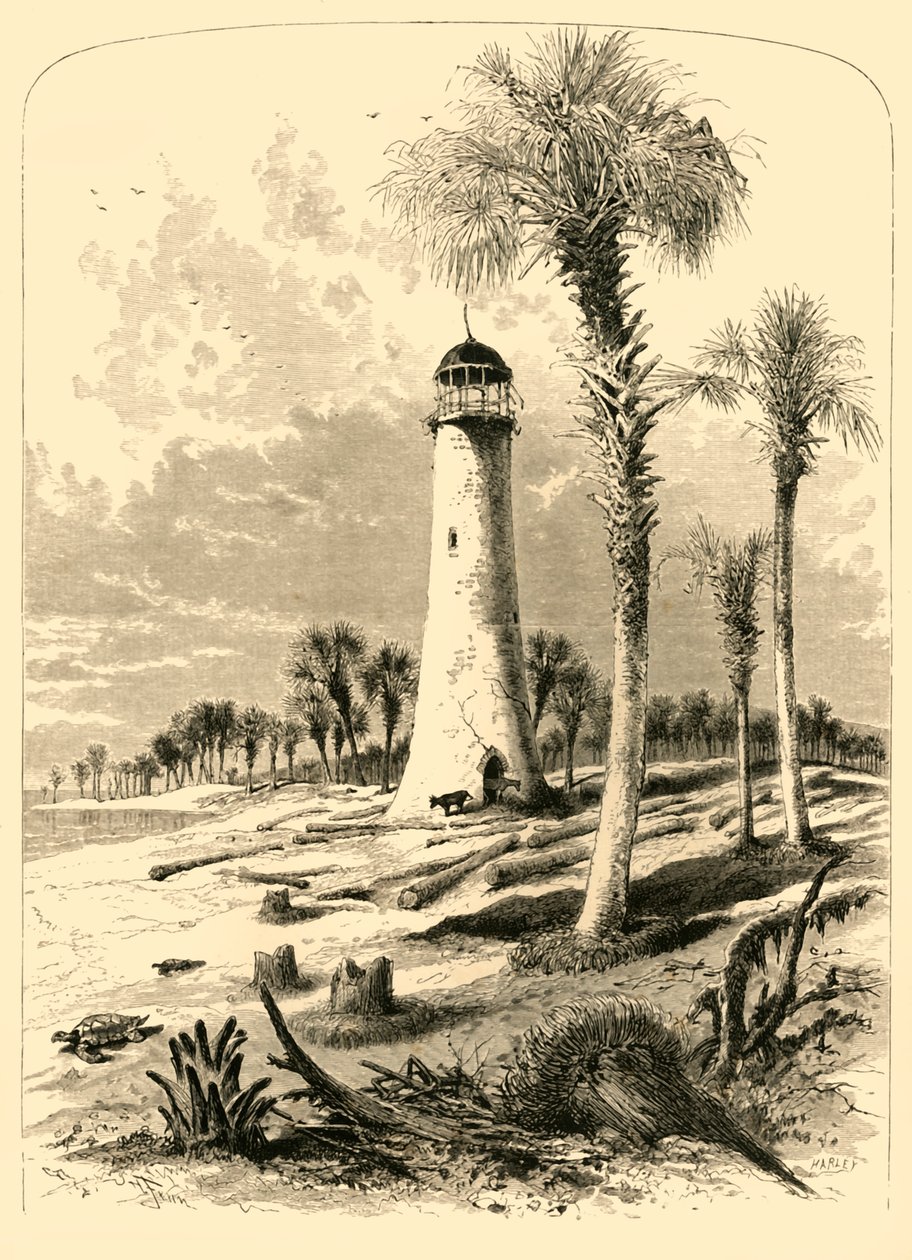 Faro de Bar, desembocadura del río St. John