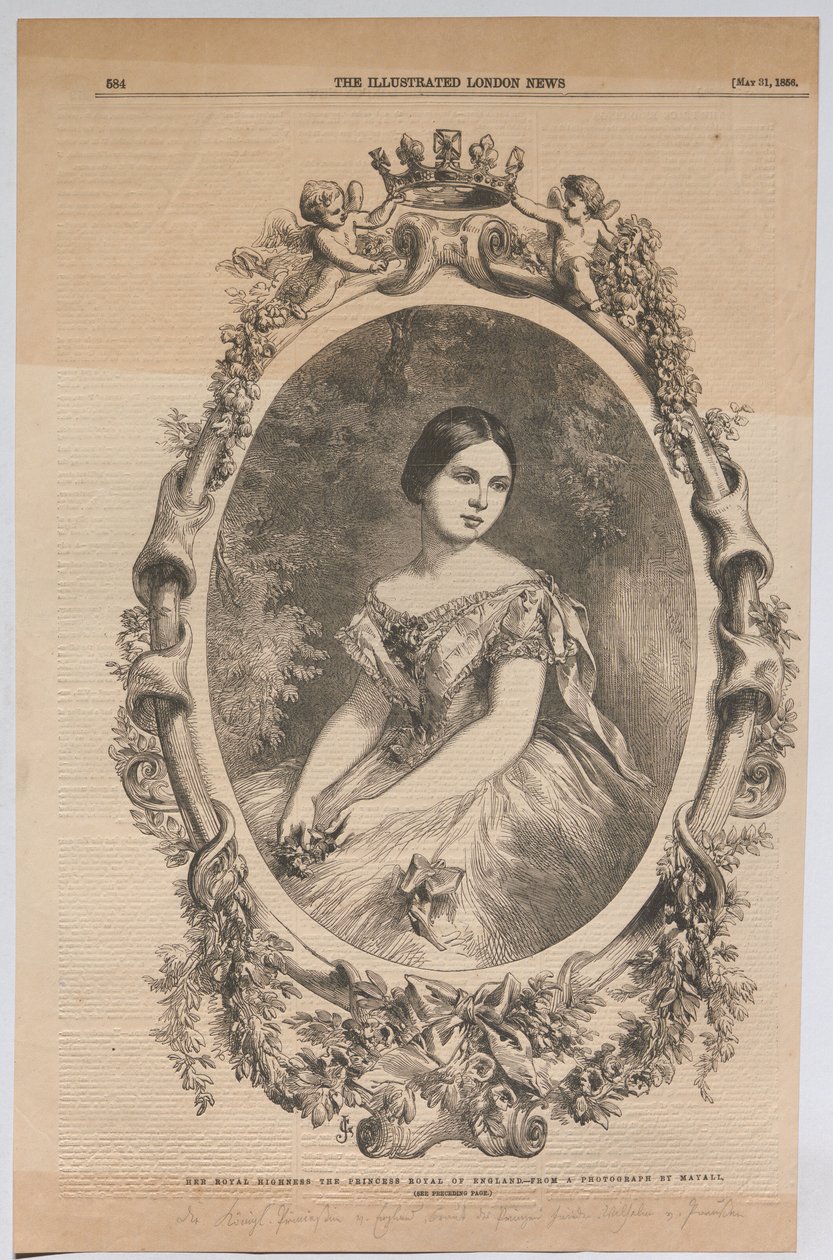 SU ALTEZA REAL LA PRINCESA REAL DE INGLATERRA. de John Jabez Edwin Mayall