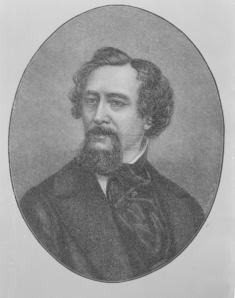 Charles John Huffam Dickens (1812-70) de John Jabez Edwin Paisley Mayall