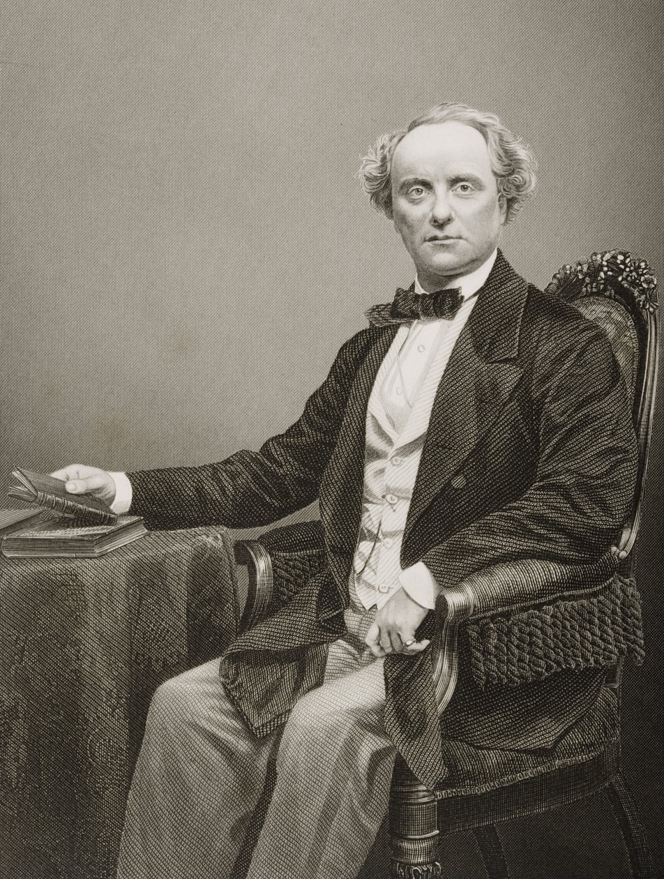 Charles John Kean, grabado por D.J. Pound de una fotografía, de 