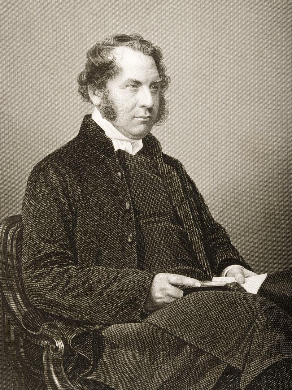 Henry Montagu Villiers (1813-61) grabado por D.J. Pound a partir de una fotografía, de 