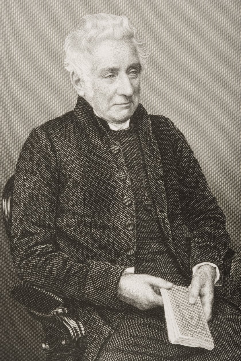 John Lonsdale (1788-1867) grabado por D.J. Pound de una fotografía, de 