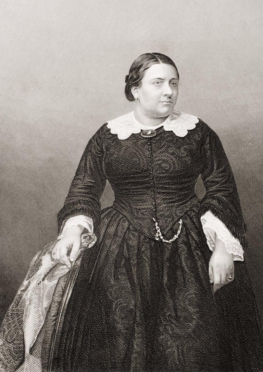 Madame Marietta Alboni (1824-94) grabado por D.J. Pound a partir de una fotografía, de 