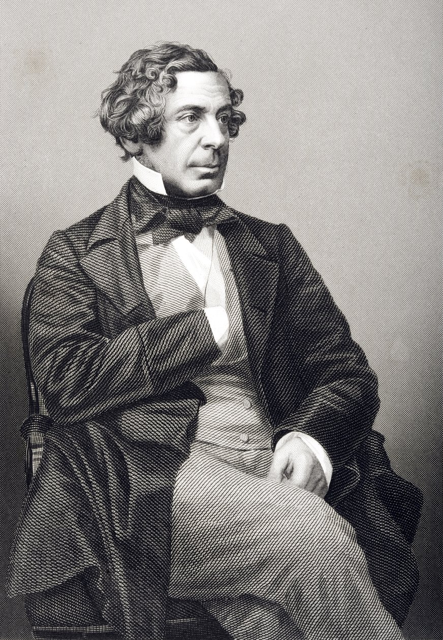 Samuel Warren (1807-77) grabado por D.J. Pound a partir de una fotografía, de 