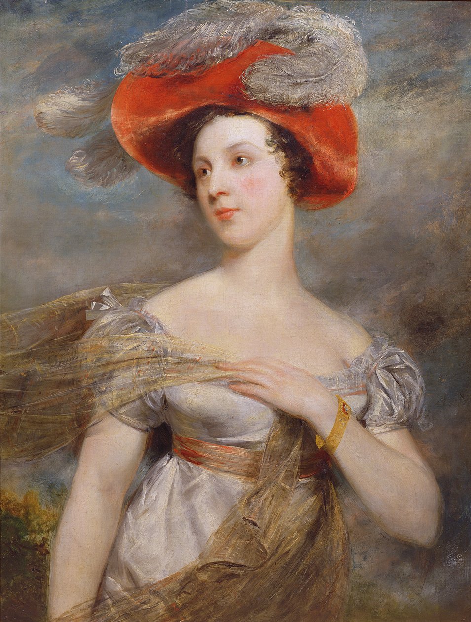 Retrato de Eliza Chester, 1820 de John Jackson