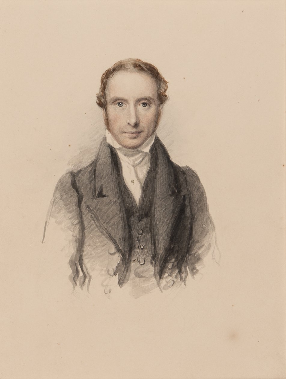 Retrato de Samuel Prout, c.1820 de John Jackson