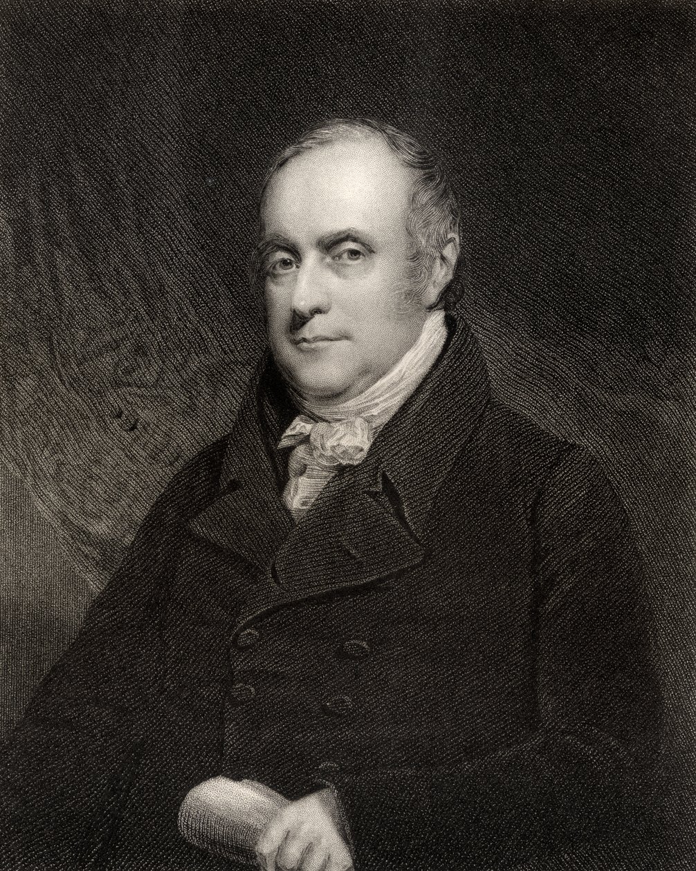 Sir Benjamin Hobhouse, 1er Baronet, grabado por John Cochran, de 
