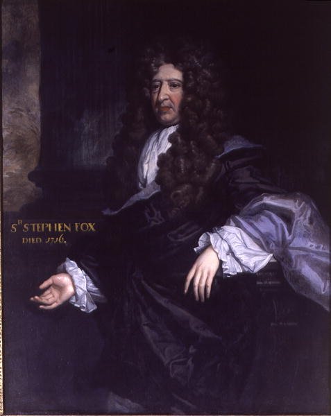 Sir Stephen Fox (1627-1716) Pagador General de John James Bakker
