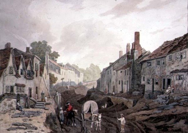 Escena de calle, Erith, Kent de John James Chalon
