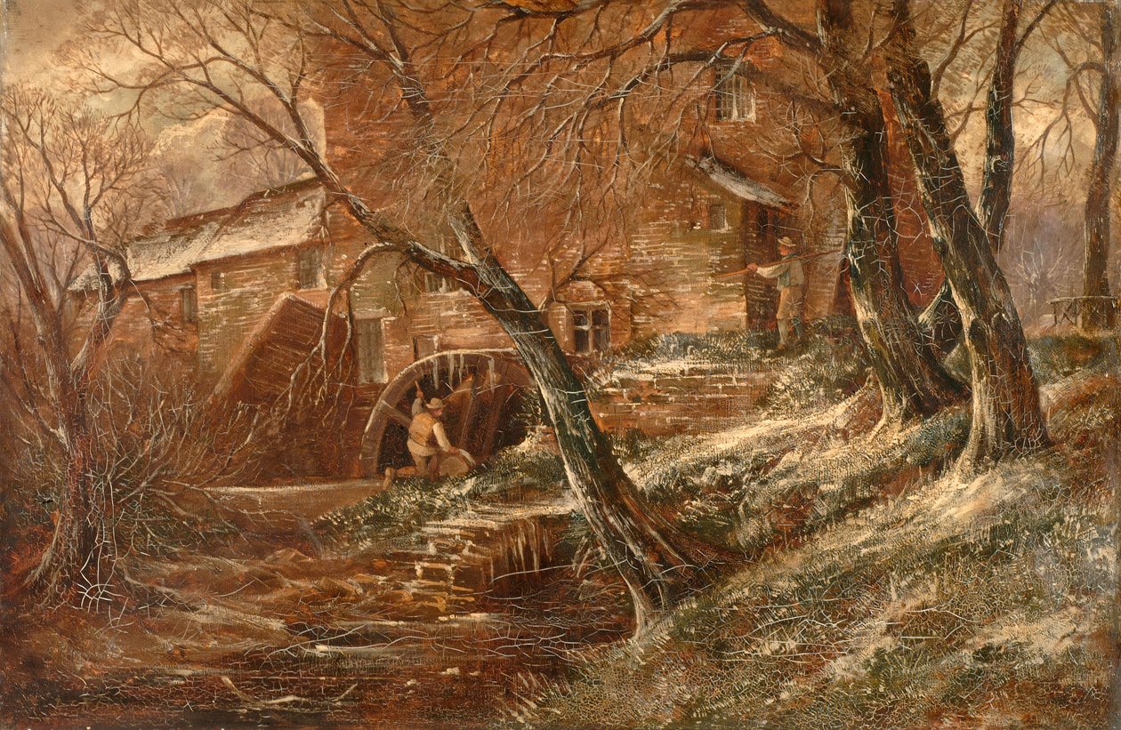 Molino de Hamstead, Staffordshire de John Joseph Hughes