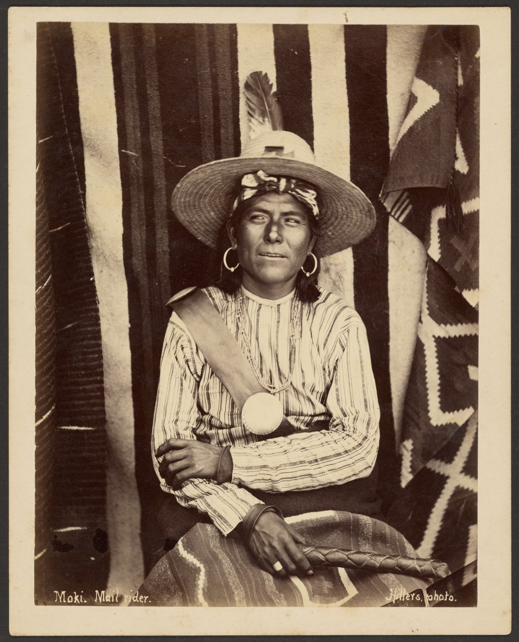 Jinete del correo Moki de John K. Hillers