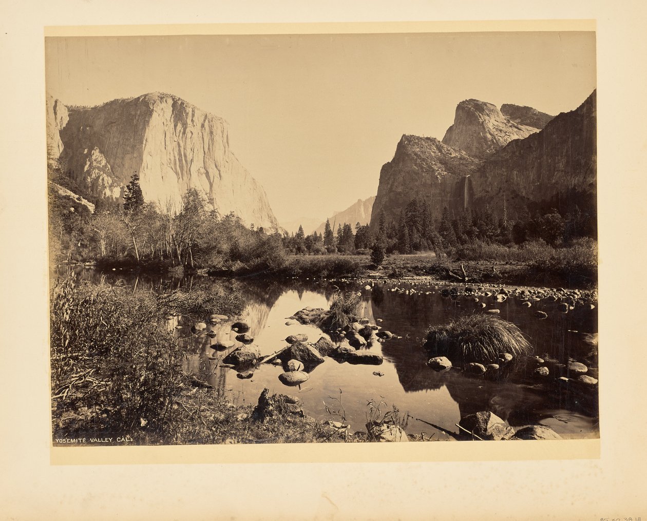 Valle de Yosemite, California de John K. Hillers