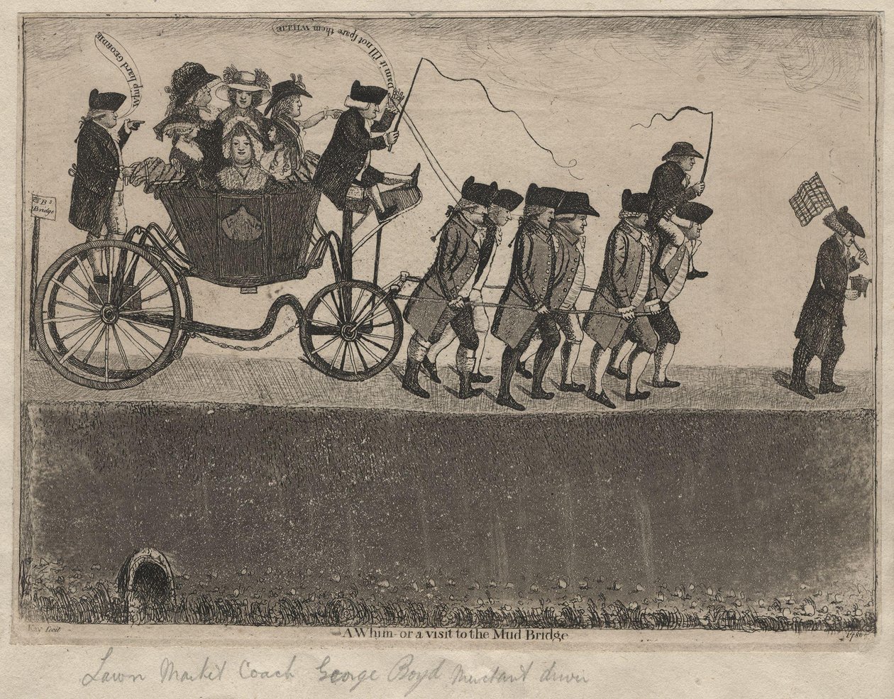 Un capricho - o una visita al Puente de Barro por John Kay de John Kay