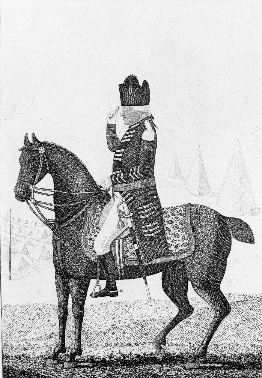 Ralph Abercromby 1734-1801, general escocés, 1801 de John Kay