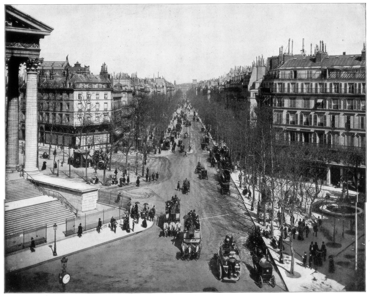Boulevard de la Madeleine, París de John L. Stoddard