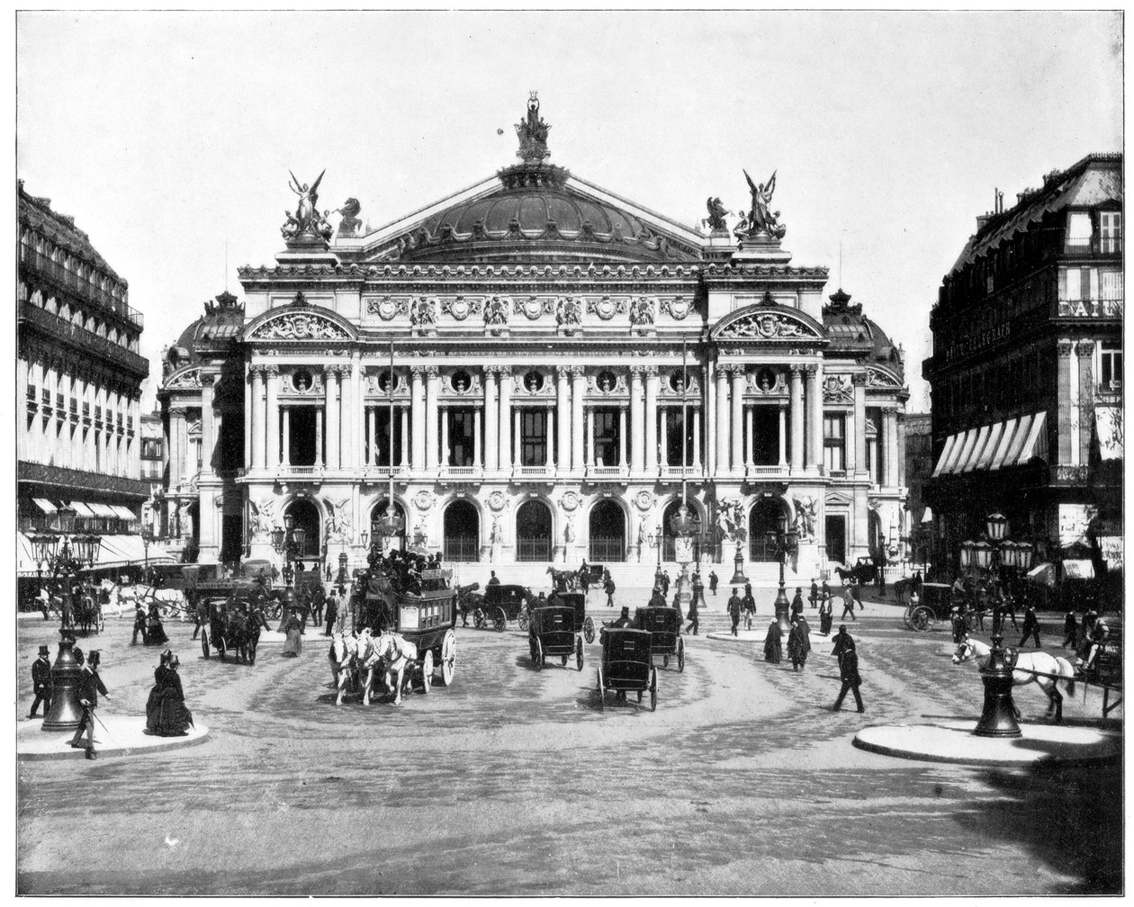 Gran Ópera, París, finales del siglo XIX de John L. Stoddard