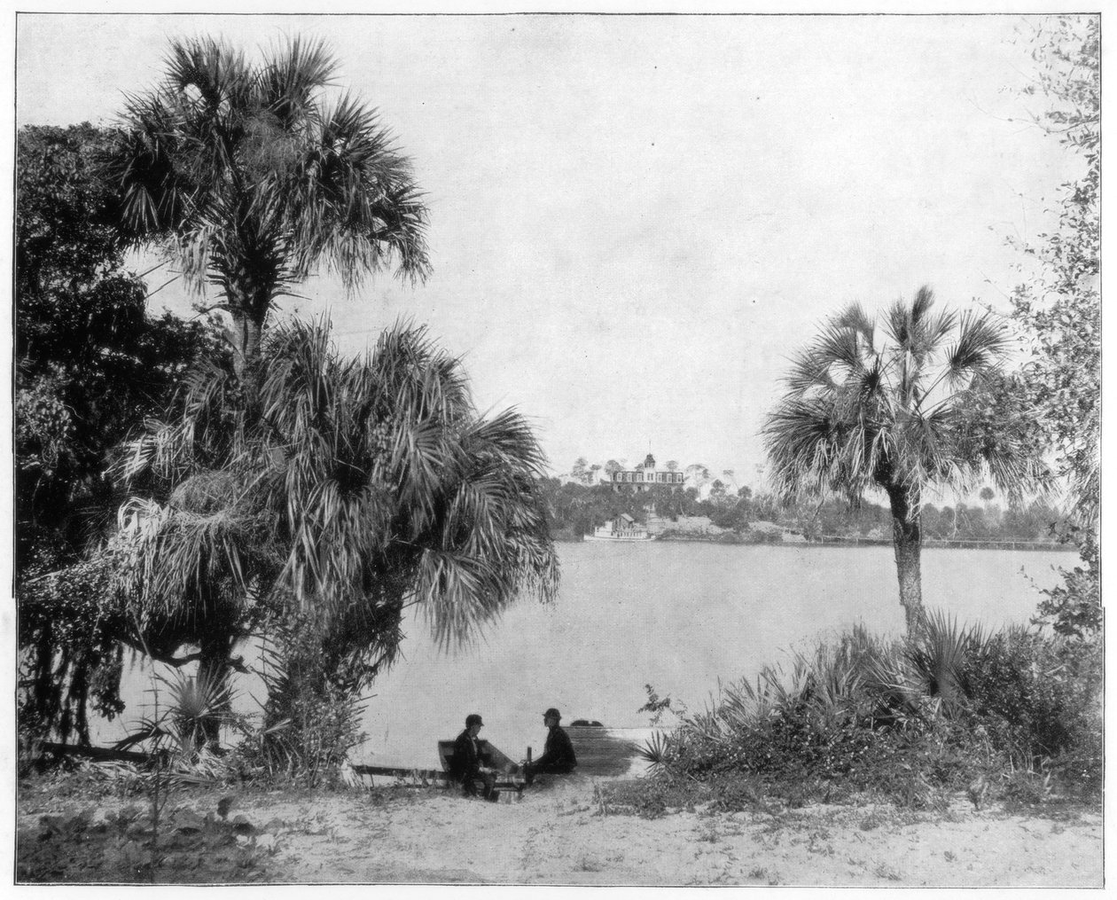 Río Indian, Florida, finales del siglo XIX de John L. Stoddard