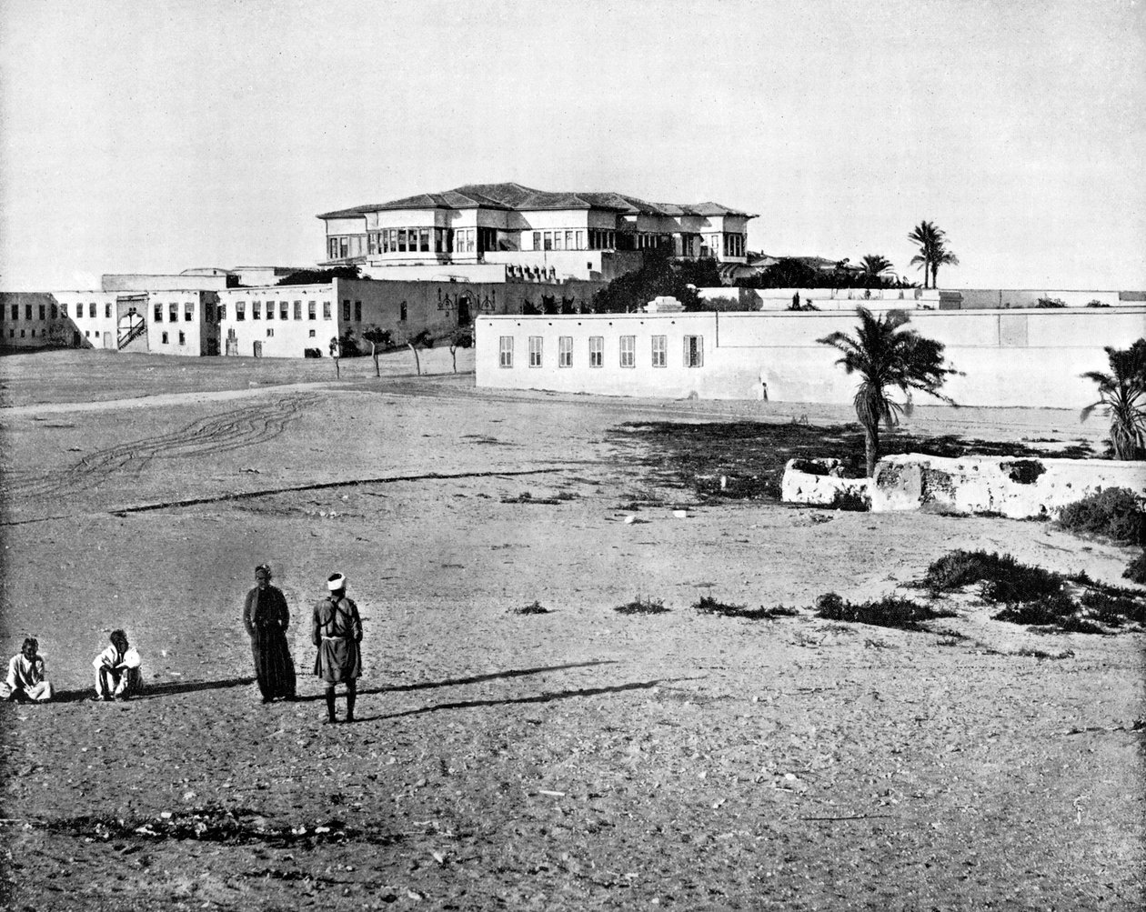 Palacio y harén, Alejandría, Egipto, 1893 de John L. Stoddard